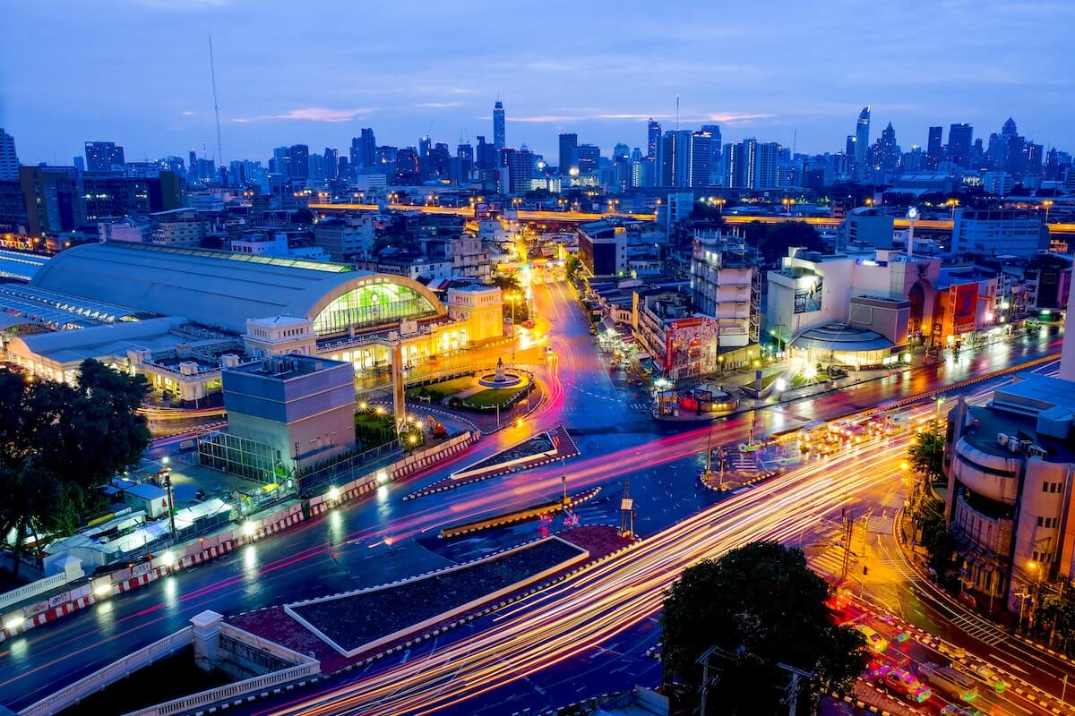 street life in Bangkok, Thailand
