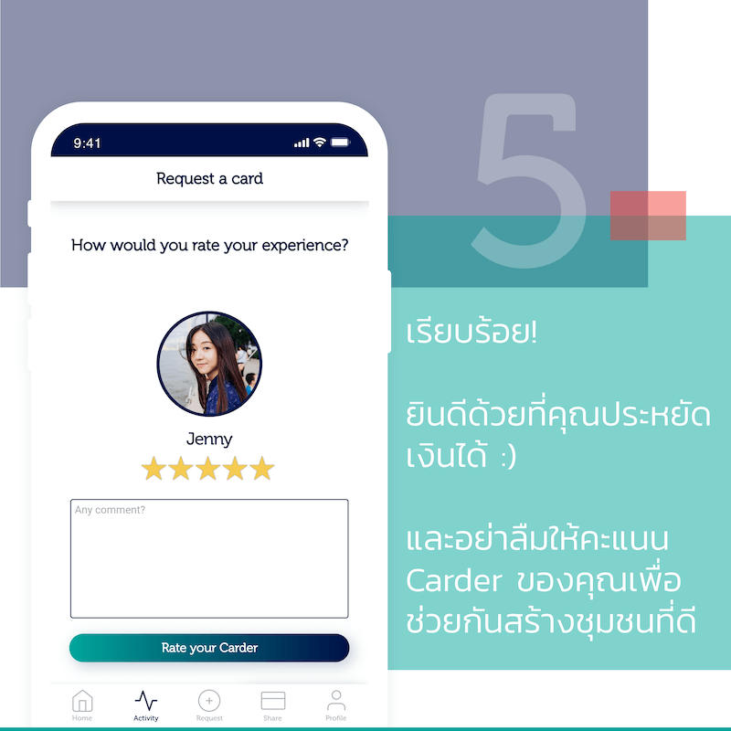 How to request a credit card with Privilet app 05